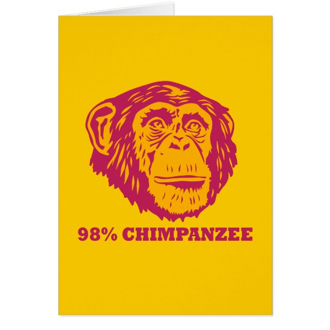 98% chimpansee (Voorkant)