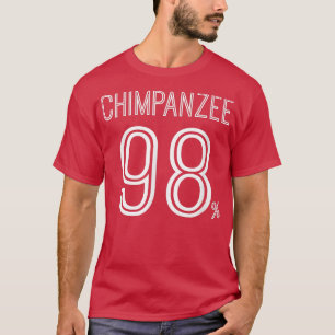 98 Chimpansee Monkey Evolution Science Gekke Funny T-shirt