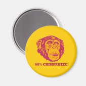 98% Chimpanzee Magneet (Voorkant / Achterkant)