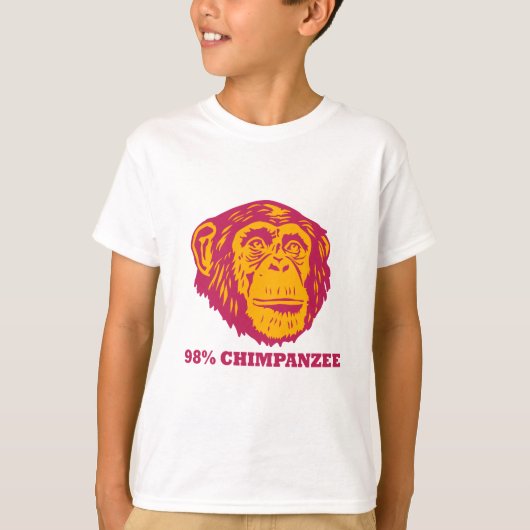 98% Chimpanzee T-shirt (Voorkant)
