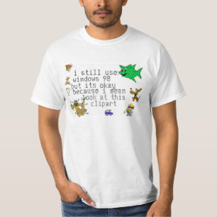 98 clipart t-shirt