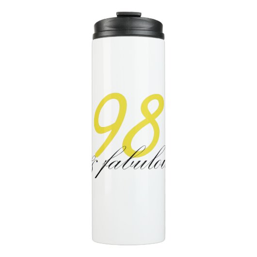 98 & Fabulous Thermosbeker (Voorkant)