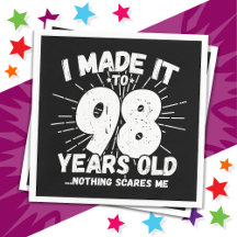 98 Jaar Oud Sarcastisch Meme Grappige 98ste Verjaa