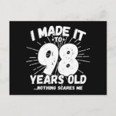 98 Jaar Oude Sarcastische Meme Leuk 98ste Verjaard Briefkaart (Voorkant)