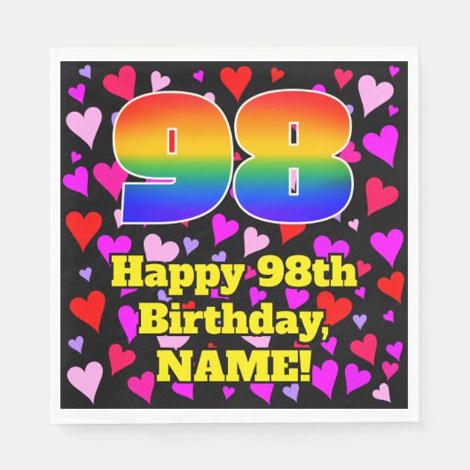 98e verjaardag: Het liefhebbende Kunstpatroon, Reg Servet (Voorkant)