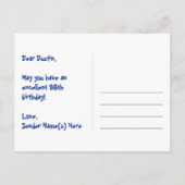 98ste verjaardag: Fun Hearts Pattern, Rainbow 98 Briefkaart (Achterkant)