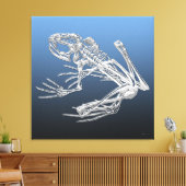 999,9: Kikkerskelet Canvas Afdruk (Insitu (Woonkamer))