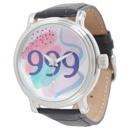 999 Engelennummer Spirituele wedergeboorte manifes Horloge
