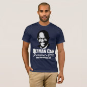 999 Herman Cain 2012 T-shirt (Voorkant volledig)