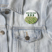 999,Stemming voor Cain_ Ronde Button 5,7 Cm (In situ)