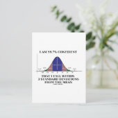99,7% Vertrouwelijk binnen 3 standaarddeviaties Ge Briefkaart (Staand voorkant)