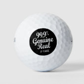 99,9% echte echte .1% fout golfballen (Voorkant)