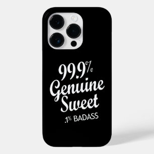 99,9% echte zweet.1% badas (2) Case-Mate iPhone 14 pro hoesje