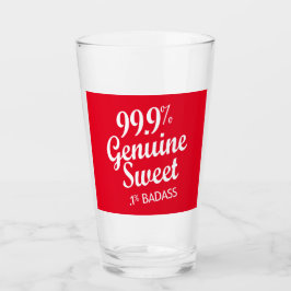 99,9% echte zweet.1% badas (2) glas