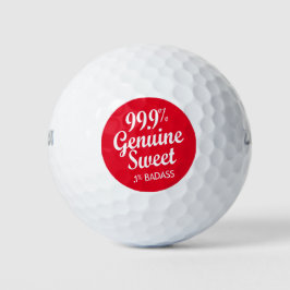 99,9% echte zweet.1% badas (2) golfballen