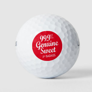 99,9% echte zweet.1% badas (2) golfballen