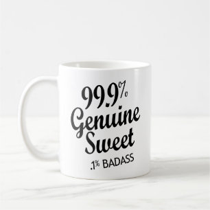 99,9% echte zweet.1% badas (2) koffiemok