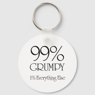 99% bruine sleutelhanger