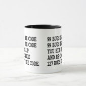 99 BUGS IN DE CODE U FIX ÉÉN AAN EN re-COMPILE Mok (Midden)