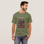 99 Bugs Programmeur Humor T-Shirt (Voorkant volledig)