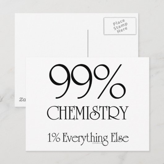 99% chemie briefkaart (Voorkant / Achterkant)