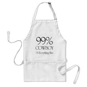 99% Cowboy Standaard Schort