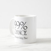 99% Dance Koffiemok (Voorkant links)