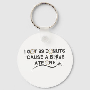 99 Donuts Sleutelhanger