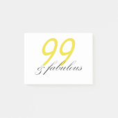 99 & Fabulous Post-it® Notes (Voorkant)
