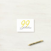 99 & Fabulous Post-it® Notes (Op bureau)
