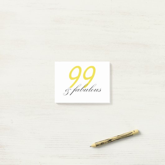 99 & Fabulous Post-it® Notes (Op bureau)
