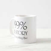 99% Geschiedenis Koffiemok (Voorkant links)