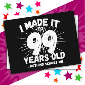 99-jarige sarcastische meme grappige 99e verjaarda briefkaart