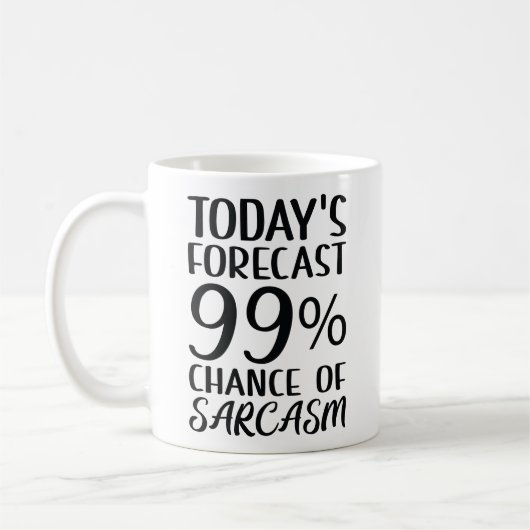99 % kans op Sarcasme Koffiemok (Links)