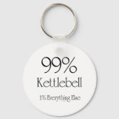 99% Kettlebell Sleutelhanger (Voorkant)
