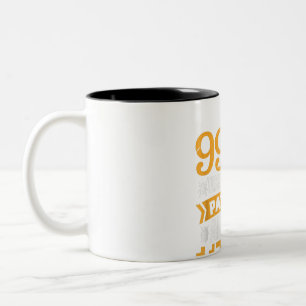 99 kleine buisjes in codepad Het 117 bugs-programm Tweekleurige Koffiemok