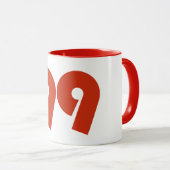 99 koffiekop mok (Voorkant rechts)