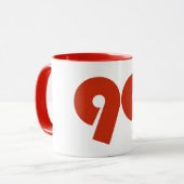 99 koffiekop mok (Voorkant links)