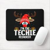 99 Matching Christmas Reindeer - I'm The Techie - Muismat (Met muis)