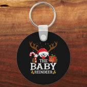 99 Matching Christmas Reindeer Squad - Uni-adults  Sleutelhanger (Voorkant)