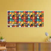 99 namen van Allah Canvas Afdruk (Insitu (Woonkamer))