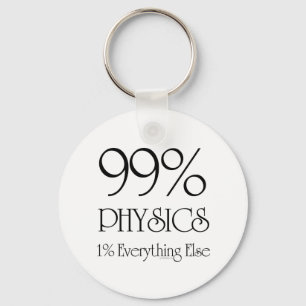 99% natuurkunde sleutelhanger