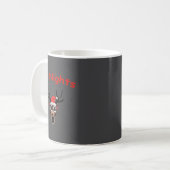 99 Nights Christmas Deer Gamer Fan Merch  Koffiemok (Voorkant links)