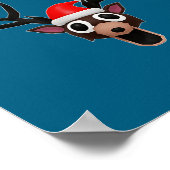 99 Nights Christmas Deer Gamer Fan Merch  Poster (Hoek)