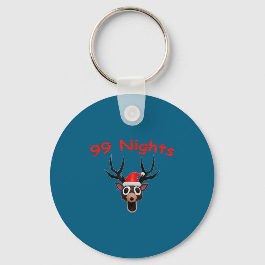 99 Nights Christmas Deer Gamer Fan Merch  Sleutelhanger (Voorkant)