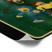 99 Nights Halloween Gamer Deer In The Forest Funny Poster (Hoek)