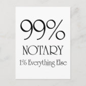 99% notaris briefkaart (Voorkant)