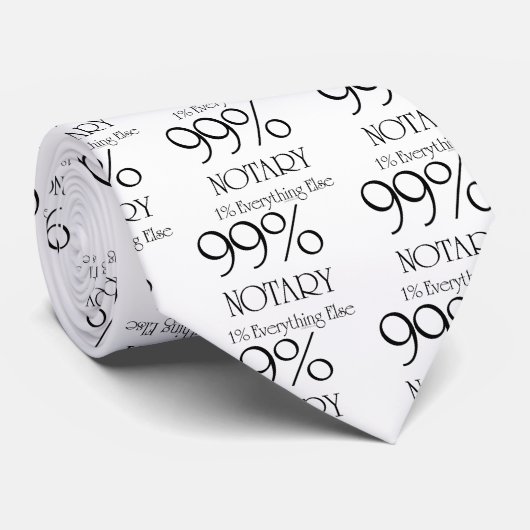 99% notaris stropdas (Opgerold)