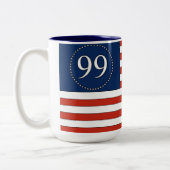 99% oude Glory patroon patriottische koffie mok (Links)