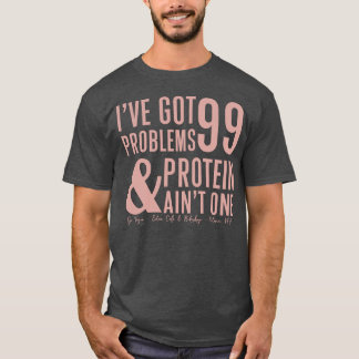 99 Problemen Koraal Print T-shirt